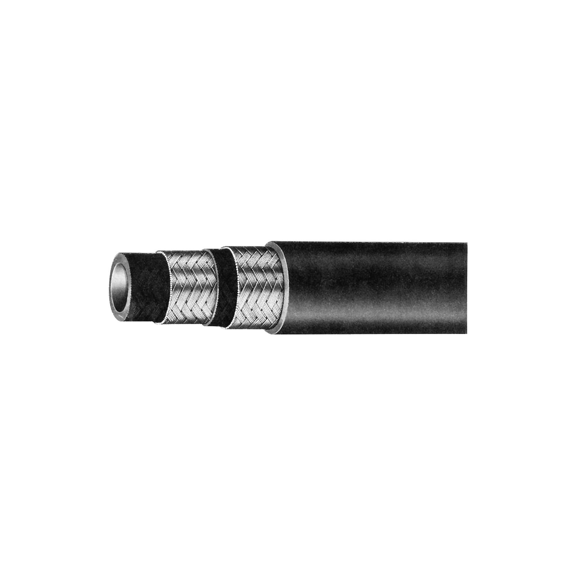 Apache Hydraulic Hose 1/2in. Dia. 100ft. Length, 3,500 PSI rated